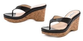 LK Bennett Laura Thong Wedge Sandals