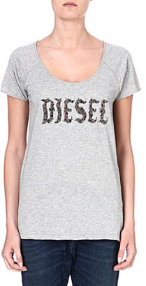 Diesel Embellished jersey t-shirt