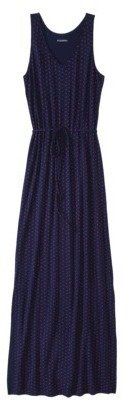 Merona Women's Knit Maxi Dress - Xavier Navy Print