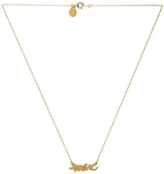 Marc by Marc Jacobs Script Snake Necklace