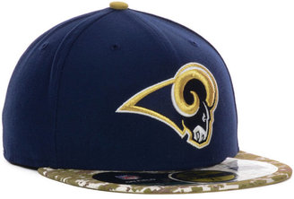New Era Kids' St. Louis Rams Salute to Service On Field 59FIFTY Cap