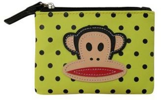 Paul Frank Green polka dot monkey purse