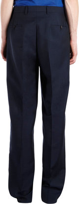 Lanvin Pleated Wide-leg Trousers