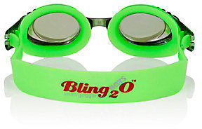 Bling 2o "Race Car" Swim Goggles-GREEN