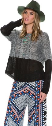 Swell Split Color Block Sweater