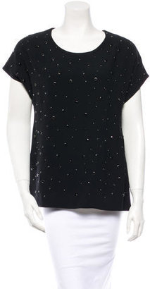 Mulberry Embellished Top w/ Tags