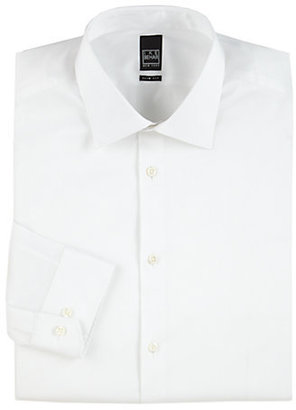 Ike Behar Slim-Fit Cotton Dress Shirt