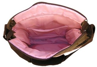Trend Lab Hobo Diaper Bag - Brown/Pink