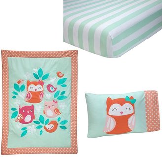 Carter's 4-pc. Too Cute To Hoot Toddler Bedding Set