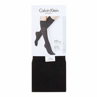 Calvin Klein Ultra fit 50 denier knee high socks