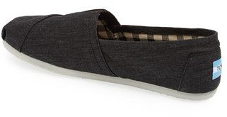 Toms 'Cultural Anthropology' Vegan Recycled Twill Slip-On (Women)