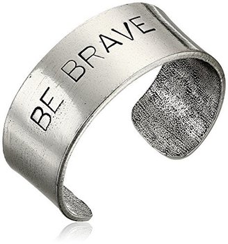 Alisa Michelle Be Brave Cuff Bracelet, 4"