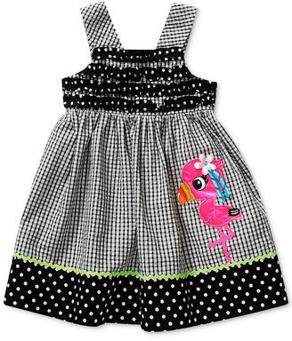 Sweet Heart Rose Baby Girls' Flamingo Dress