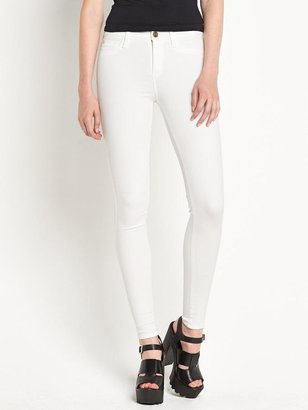 River Island Molly White Jeggings