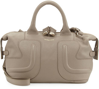 See by Chloe Kay Leather Satchel Bag, Stone
