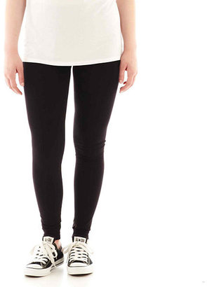 JCPenney City Streets Wide-Waistband Leggings - Plus