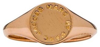 Marc by Marc Jacobs Grab & Go Logo Disc Signet Ring