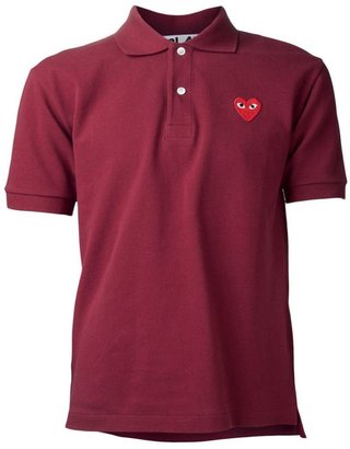 Comme des Garcons Play 'Red Play' polo shirt