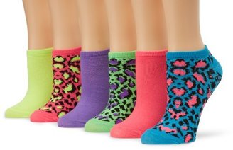 K. Bell Women's Six-Pack Leopard Socks
