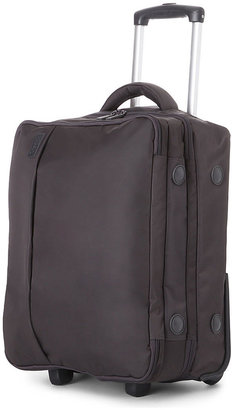 Lipault Foldable two-wheel suitcase with garment bag 50cm