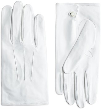 Brooks Brothers White Formal Gloves