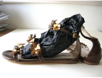 Prada Flower Sandals