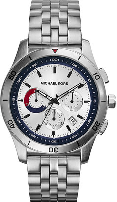 Michael Kors MK8373 Outrigger stainless steel chronograph watch