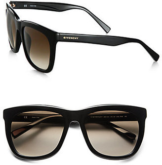 Givenchy Large Modified Square Resin Sunglasses