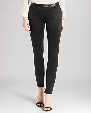 Halston Pants - Fitted Leather Waist