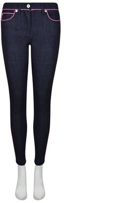 Moschino Skinny Mid Rise Jeans