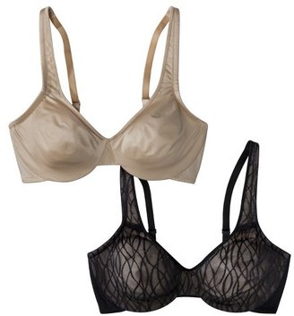Maidenform Self Expressions Self Expressions® Women's Unlined Full Figure Bra 5046 2-Pack
