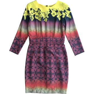 Topshop Multicolour Polyester Dress
