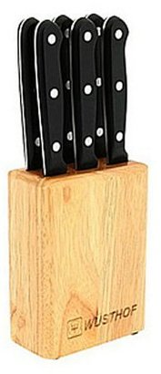Wusthof Gourmet - 7 Pc Steak Knife Block Set