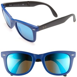 Ray-Ban 'Folding Wayfarer' 50mm Sunglasses