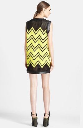 Alexander Wang Shoelace Embroidered Dress