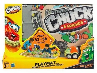 Tonka - Chuck & Friends - Mega Playmat with Rowdy the Garbage Truck
