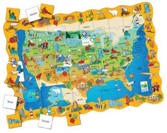 The Learning Journey Puzzle Doubles Find It! USA Floor Puzzle