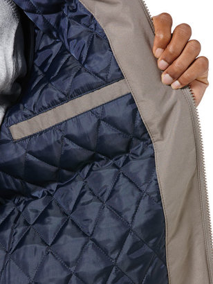 Perry Ellis Tall Microfiber Zip Front Jacket