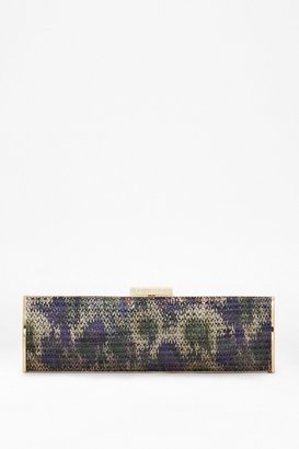 French Connection Madeline Printed Clutch