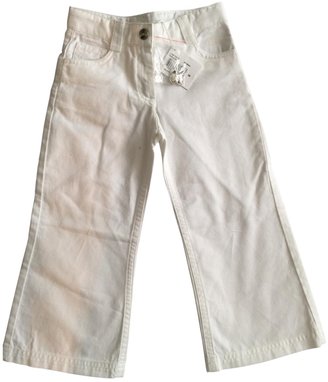 Christian Dior White Denim / Jeans Trousers