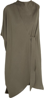 Maria Grachvogel Picabia draped silk-crepe dress