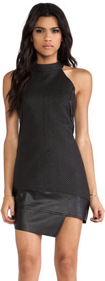 Style Stalker Quilted Shift Dress