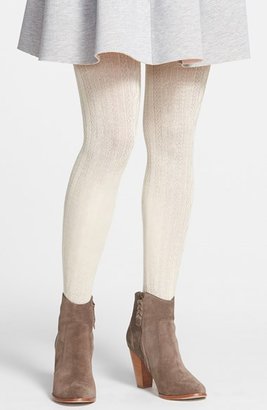 Hue Cable Knit Sweater Tights