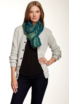 David & Young Fringe Infinity Scarf