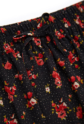 Forever 21 girls Dotted Floral Skirt (Kids)