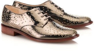 Robert Clergerie Old Robert Clergerie Pewter Studded Jaclou Brogues