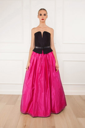 Martin Grant Rounded Strapless Bustier