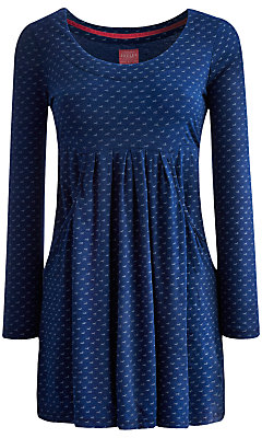 Joules Alexi Horse Tunic Top, Blue