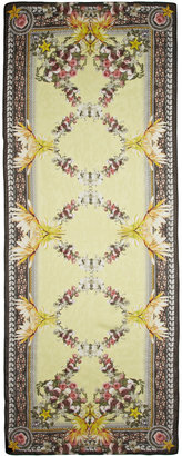 Givenchy Paradise Flowers printed silk-chiffon scarf