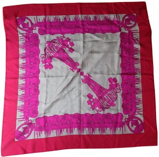 Christian Dior Pink Silk Silk handkerchief